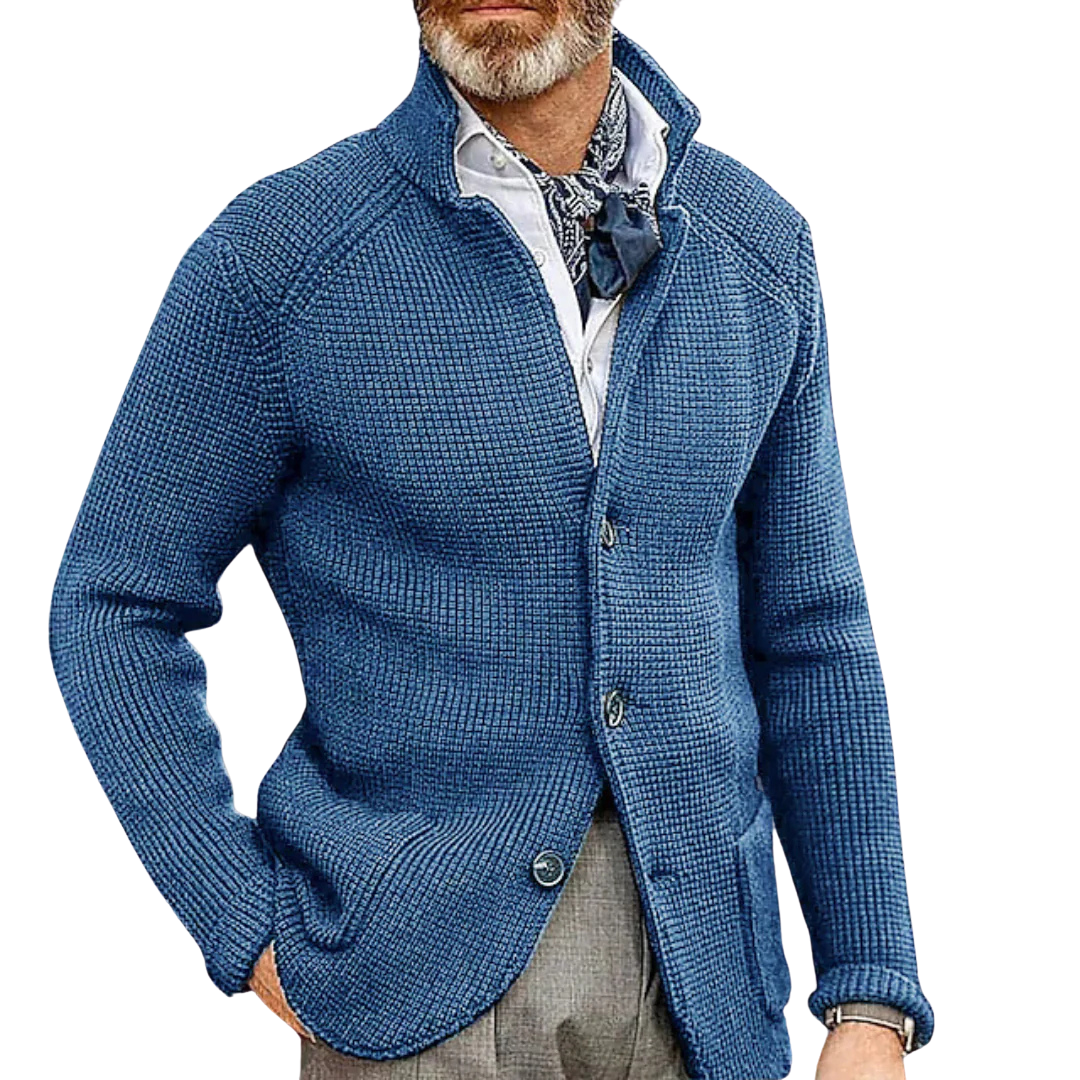 Nicolas™ - Blød og elegant herre cardigan